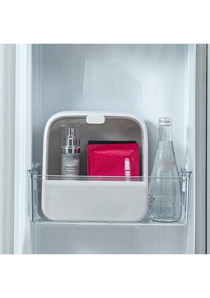 Buzdolabı Yan Kapı Saklama Kutusu Ilaç Saklama Kutusu Kozmetik Saklama Kutusu Ev Koruma Depolama B (Yurt Dışından) indirimleri