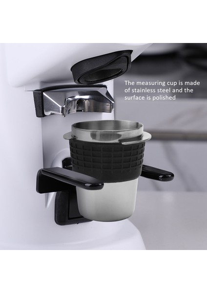 Paslanmaz Çelik Kahve Dozaj Bardağı Toz Besleyici Parçası 51-53MM Espresso Makinesi Dozaj Bardağı (Yurt Dışından)