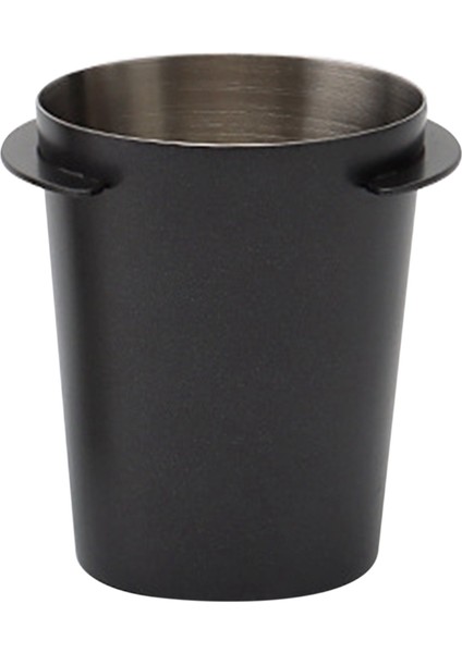51MM Kahve Dozaj Fincan Koklama Kupa Espresso Makinesi Için Aşınmaya Dayanıklı Paslanmaz Çelik Kahve Dozaj Fincan Siyah (Yurt Dışından)