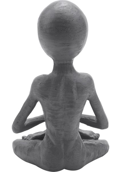Meditasyon Heykeli Mini Reçine Süs Bahçe Ev Ofis Yard Sanat Dekor Kapalı Açık Için (Yurt Dışından) fırsatları