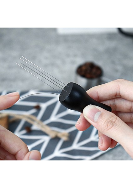 Espresso Kahve Karıştırıcı Dağıtıcı Iğne Paslanmaz Çelik Kahve Tozu Sabotaj Wdt Kahve Karıştırma Barista Aksesuarları (Yurt Dışından) fırsatları