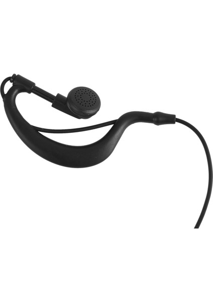 2 Pin G Şekli Kulaklık Kulaklık Mikrofonu Için Iki Yönlü Telsiz Güvenlik Walkie Talkie Radyo (Yurt Dışından)