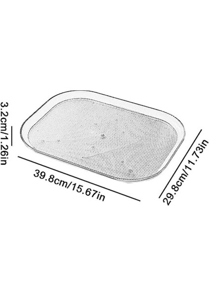 Buzdolabı Için Depolama Pikap Dolap Organizatör Dikdörtgen Depolama Tepsisi Rafı Mutfak Buzdolabı Çöp Kutuları (Yurt Dışından) modelleri