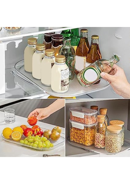 Buzdolabı Için Depolama Pikap Dolap Organizatör Dikdörtgen Depolama Tepsisi Rafı Mutfak Buzdolabı Çöp Kutuları (Yurt Dışından) indirimleri