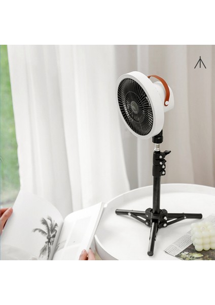Kamp Fanı Çok Fonksiyonlu USB Masa Tripod Standı Hava Soğutucu Fan 10000 Mah Gece Lambası ile Açık Tavan Vantilatörü B (Yurt Dışından) indirimleri