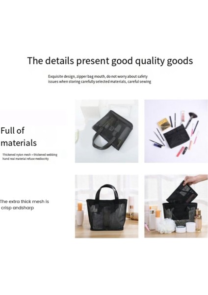 Yaz Plaj Çantası Havlu Için Örgü Dayanıklı Plaj Çantası Oyuncaklar Için Su Geçirmez Iç Cep Plaj Çantası (Yurt Dışından) fırsatları