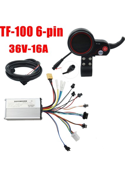 36V 16A Elektrikli Scooter Kontrol Paneli Kiti ile TF-100 Ekran Scooter Elektrikli Scooter Parçaları Için (Yurt Dışından) fiyatları