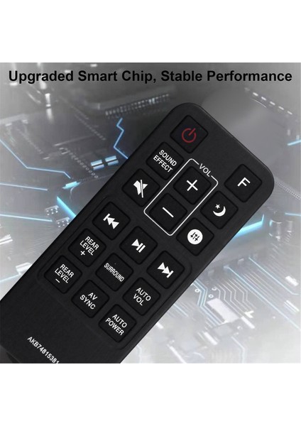 Değiştirin AKB74815381 Lg Ses Çubuğu Için Uzaktan Kumanda Sj7-C SPJ8B-W Sj7 SJ7C SPJ8BW Ev Sinema Sistemi Hoparlör Sistemleri (Yurt Dışından) modelleri