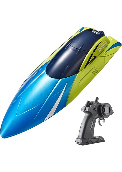Rc Tekne 2.4g Çift Dümen Motoru Su Geçirmez Yüksek Hız Teknesi Oyuncaklar Hediye Çocuklar Için Çocuk Modeli Oyuncak Uzaktan Kumanda Gemi-Mavi (Yurt Dışından)