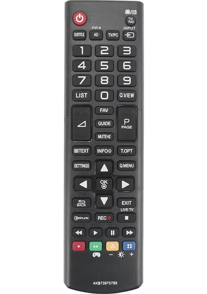 AKB73975789 Lg LED Tv Için Değiştirilen Uzaktan Kumanda 22MT45D 22MT45V 22MT45DP 22MT45VP 24MT45D 24MT45V 24MT40D 28MT45D (Yurt Dışından)