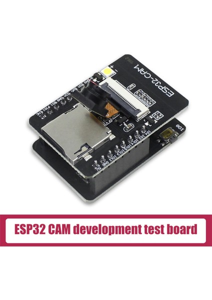 ESP32-CAM Geliştirme KARTI+OV2640 Kamera+Indirici Seti Wıfı+Bluetooth 520KB+4M Psram Ultra Düşük Güçlerde Iot Modülü 5V (Yurt Dışından)