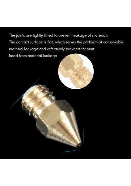 20 Adet 3D Yazıcı Memesi 0.4mm Mk8 Creality CR10 Için Ekstruder Kafası (Yurt Dışından) indirimleri