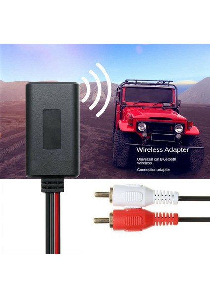 Evrensel Araba Rca USB Adaptörü Kablosuz Bluetooth Alıcısı Ev Medya Aux Bluetooth Ses Cihazı Ses Kablosu (Yurt Dışından)