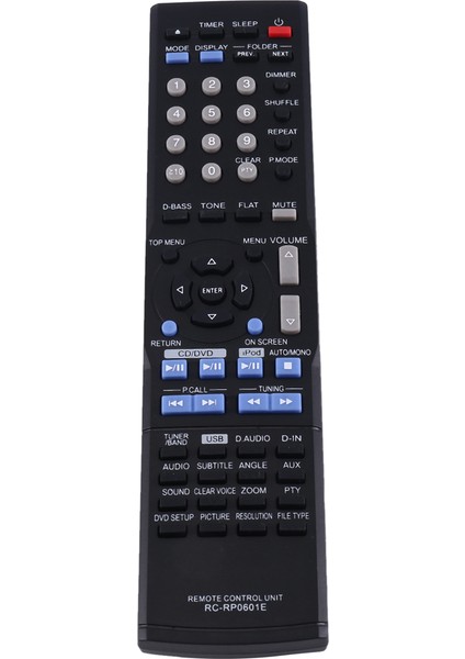 RC-RP0601E Ev Sineması Amplifikatörü CD DVD Hoparlör Için Uzaktan Kumandayı Değiştirin K-821DV K821DV RC-RP0601E (Yurt Dışından)