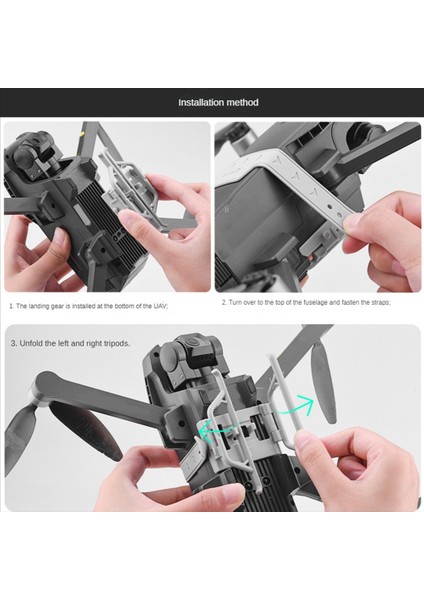 HS720G Iha Için Uygun Taşınabilir Kaldırma Tripod Iniş Takımı Kaldırma Tripod Aksesuarları (Yurt Dışından) indirimleri