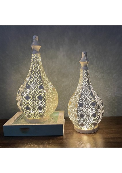 Fas Tarzı Metal Masa Lambası Noel Odası A Için Peri Ampul ile Powered Akülü Lamba (Yurt Dışından) fiyatları