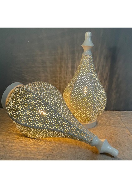 Fas Tarzı Metal Masa Lambası Noel Odası A Için Peri Ampul ile Powered Akülü Lamba (Yurt Dışından) modelleri