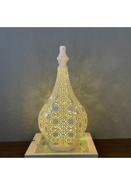 Fas Tarzı Metal Masa Lambası Noel Odası A Için Peri Ampul ile Powered Akülü Lamba (Yurt Dışından) fırsatları