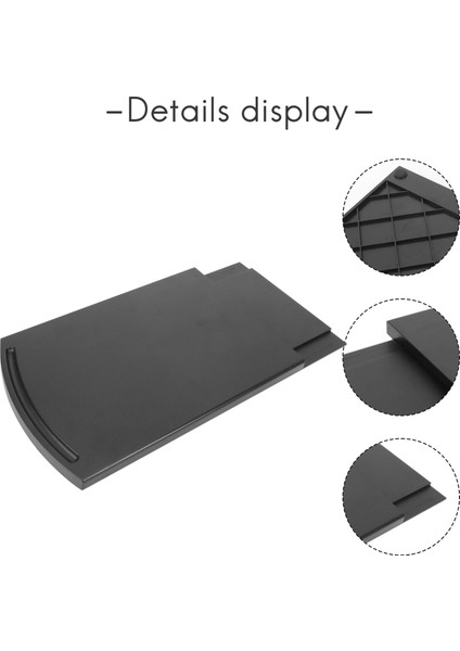 Mutfak Sürgülü Kahve Tepsisi Mat, 12 Inç Dolap Altı Aletleri Kahve Makinesi Ekmek Kızartma Makinesi Tezgah Depolama Pürüzsüz Dönen Tekerlekler ile Hareketli Kaydırıcı (2 Paket) (Yurt Dışından) indirimleri