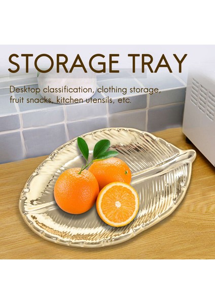 Dekoratif Seramik Tabak Çanak Porselen Şeker Biblo Bulaşık Takı Meyve Servis Tepsisi Depolama Plakası Çanak Çömlek Sofra (Yurt Dışından) indirimleri