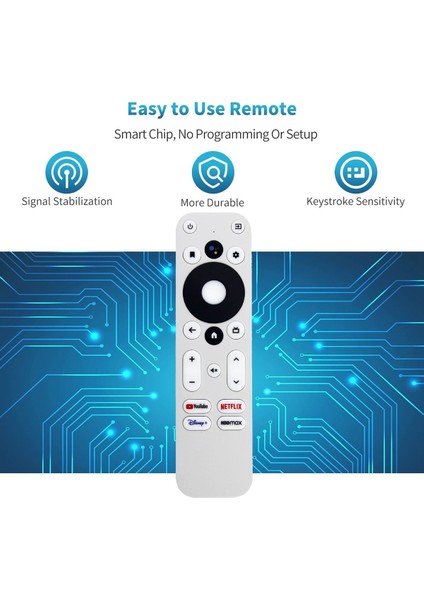 Km2 4K Sertifikalı Sesli Android Tv Kutusu Için / Km2 Için Sesli Uzaktan Kumandayı Değiştirin (Yurt Dışından)
