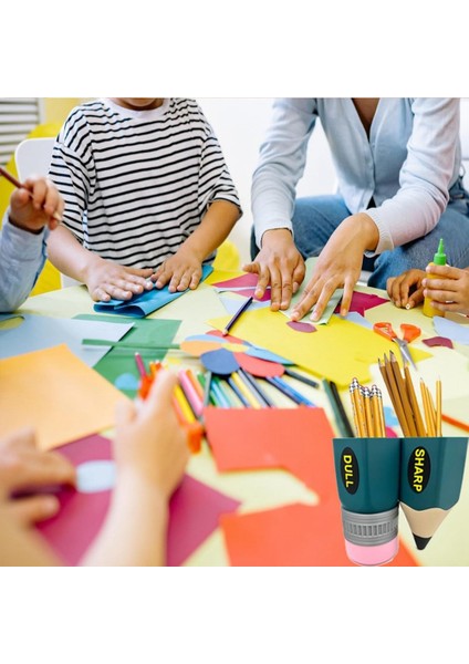 Pencil Pal Organizer, Yeni Keskin-Donuk Kalemlik, Sevimli Kalem Saklama Organizatörü Masaüstü Aksesuarları Turuncu (Yurt Dışından) modelleri