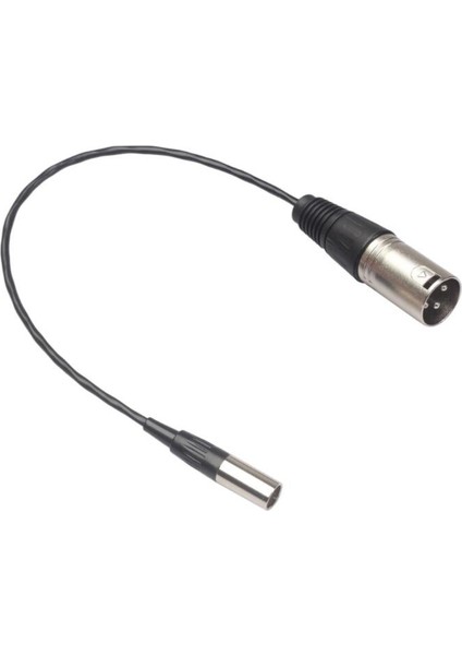 3 Pin Erkek 3 Pin Erkek Xlr Mini Fiş Ses Kablosu Xlr Erkek Mini Xlr Erkek Ses Kablosu Konektörü Mikrofon Kablosu (Yurt Dışından)