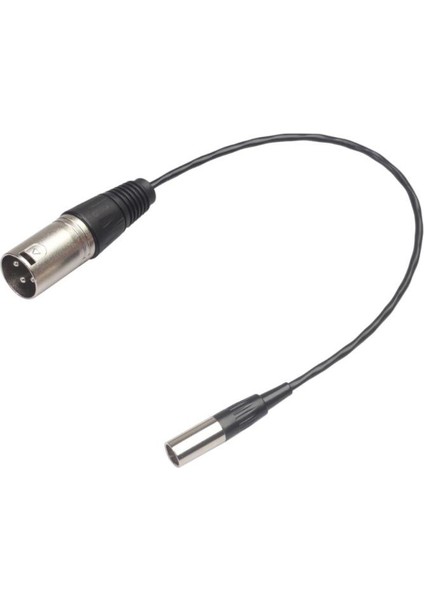 3 Pin Erkek 3 Pin Erkek Xlr Mini Fiş Ses Kablosu Xlr Erkek Mini Xlr Erkek Ses Kablosu Konektörü Mikrofon Kablosu (Yurt Dışından)