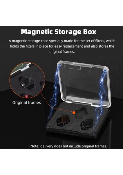 Mini 3pro Için Filtre Ayarlanabilir Taşınabilir Karartma Aynası Mini 3 Lens Koruma Aksesuarları, Vnd2-5+Nd5-9 (Yurt Dışından)