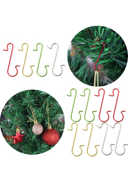 Noel Süsleri Için 300PCS Kancalar, Süsler Için Noel Ağacı Kancaları, Noel Için Süs Kancaları, D (Yurt Dışından) fiyatları