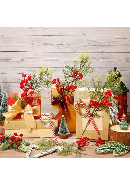 48 Adet Noel Yapay Sahte Dallar, Yapay Dallar Sahte Çam Yaprakları, Yeşillik Çam Noel Için Seçtikleri (Yurt Dışından) indirimleri