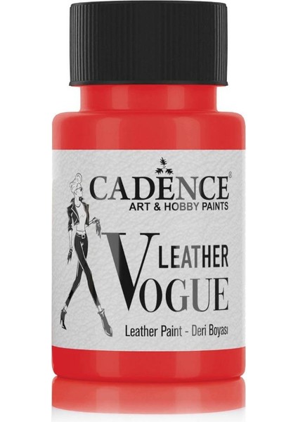 Leather Vogue Deri Boyası Lv-04 Kırmızı 50 ml