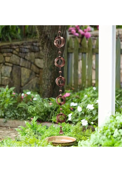 Yağmur Zincirleri, Çatı Oluğu Iniş Borusu/ocak Kanalı, Yağmur Suyu Suyu Tutucu/yönlendirici, Metal (Yurt Dışından) indirimleri