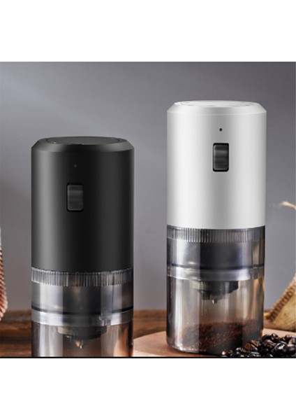 Elektrikli Kahve Değirmeni Elektrikli Fasulye Öğütücü Kahve Makinesi Taşınabilir Ev Şarj Edilebilir Öğütücü Mutfak Aracı (Beyaz) (Yurt Dışından) indirimleri