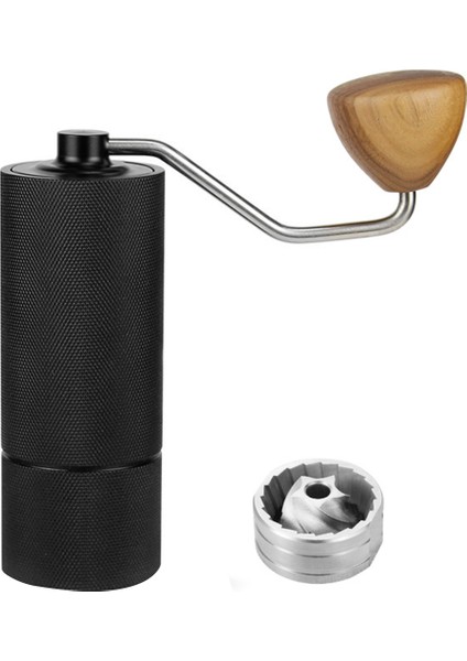 Manuel Kahve Değirmeni El Çelik Çekirdek Çapak Mutfak Için Taşınabilir El Espresso Kahve Freze Aracı Beşgen (Yurt Dışından)