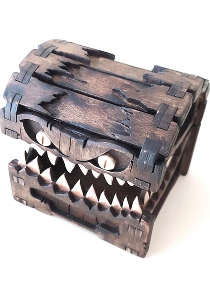 Şeytan Kutusu Depolama Ahşap Eklenmiş Yapı Taşları Dıy Renkli Grafiti El Sanatları Dekorasyon (Yurt Dışından) modelleri