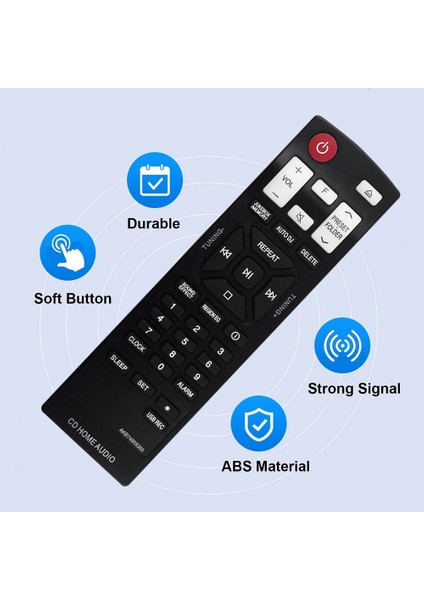 AKB74955355 Lg Mini Hi-Fi Sistemi Için Uzaktan Kumandayı Değiştirin CJ87 CJ88 CM4590 CJS45F CJS45W CJS87F CJS88F CJS88W (Yurt Dışından)