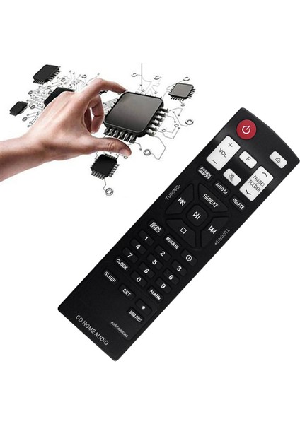 AKB74955355 Lg Mini Hi-Fi Sistemi Için Uzaktan Kumandayı Değiştirin CJ87 CJ88 CM4590 CJS45F CJS45W CJS87F CJS88F CJS88W (Yurt Dışından)