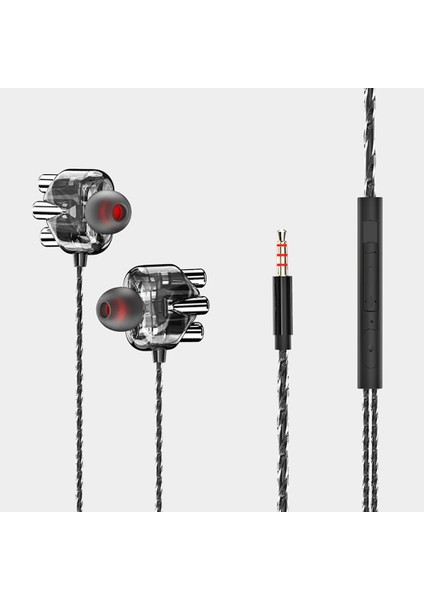 Nova5 P30 P40 MATE20 P Siyah Için Kablolu Oyun Kulaklığı Telefon Kulaklığı Tel Ayar 3.5mm Kulak Pc (Yurt Dışından)