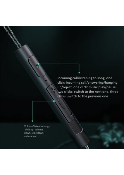 Nova5 P30 P40 MATE20 P Siyah Için Kablolu Oyun Kulaklığı Telefon Kulaklığı Tel Ayar 3.5mm Kulak Pc (Yurt Dışından)