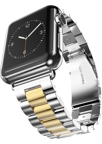 Apple Watch Uyumlu 38MM 40MM 41MM 1/2/3/4/5/6/se/7/8/9/ultra 2 Metal Kordon Premium