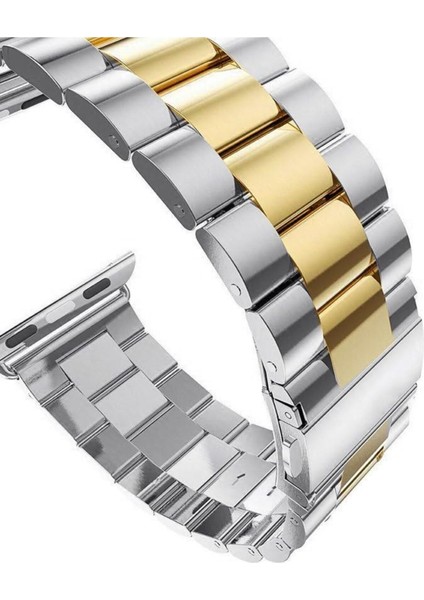 Apple Watch Uyumlu 38MM 40MM 41MM 1/2/3/4/5/6/se/7/8/9/ultra 2 Metal Kordon Premium