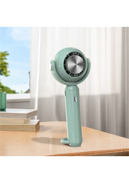 Taşınabilir El Fanı Yarıiletken Soğutma Soğutma USB Şarj Edilebilir Sessiz Mini Fan Hava Soğutucu Ofis Dış Mekan-A (Yurt Dışından)