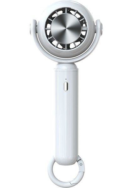 Taşınabilir El Fanı Yarıiletken Soğutma Soğutma USB Şarj Edilebilir Sessiz Mini Fan Hava Soğutucu Ofis Dış Mekan-A (Yurt Dışından)