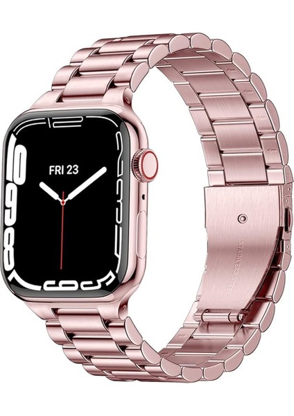 Apple Watch Uyumlu 38MM 40MM 41MM 1/2/3/4/5/6/se/7/8/9/ultra 2 Metal Kordon Premium