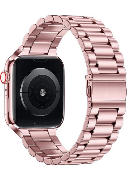 Apple Watch Uyumlu 38MM 40MM 41MM 1/2/3/4/5/6/se/7/8/9/ultra 2 Metal Kordon Premium