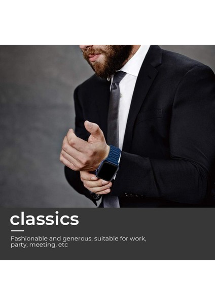 Apple Watch Uyumlu 42MM 44MM 45MM 49MM 1/2/3/4/5/6/se/7/8/9/ultra 2 Metal Kordon Premium indirimleri