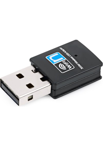 Kablosuz Mini USB Wifi Adaptörü 802.11N 300 Mbps Usb2.0 Alıcı Dongle Ağ Kartı Masaüstü Dizüstü Pc Için (Yurt Dışından) fiyatları
