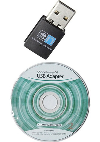 Kablosuz Mini USB Wifi Adaptörü 802.11N 300 Mbps Usb2.0 Alıcı Dongle Ağ Kartı Masaüstü Dizüstü Pc Için (Yurt Dışından) modelleri
