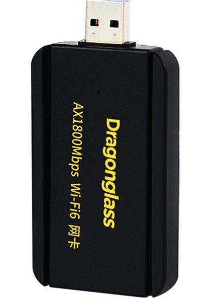 Kablosuz Lan Adaptörü Usb3.0 Wi-Fi6 1800M Kablosuz Lan Ethernet Wi-Fi Dongle 1800MBPS2.4G 5.8g Çift Bantlı Kablosuz Lan (Yurt Dışından)